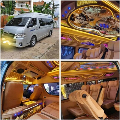 VIP vans with 9 and 13 seats