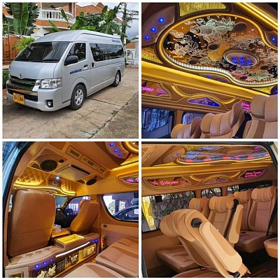 VIP vans for airport transfers and tours